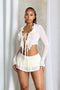 Starry Softie Lace Mini Skirt